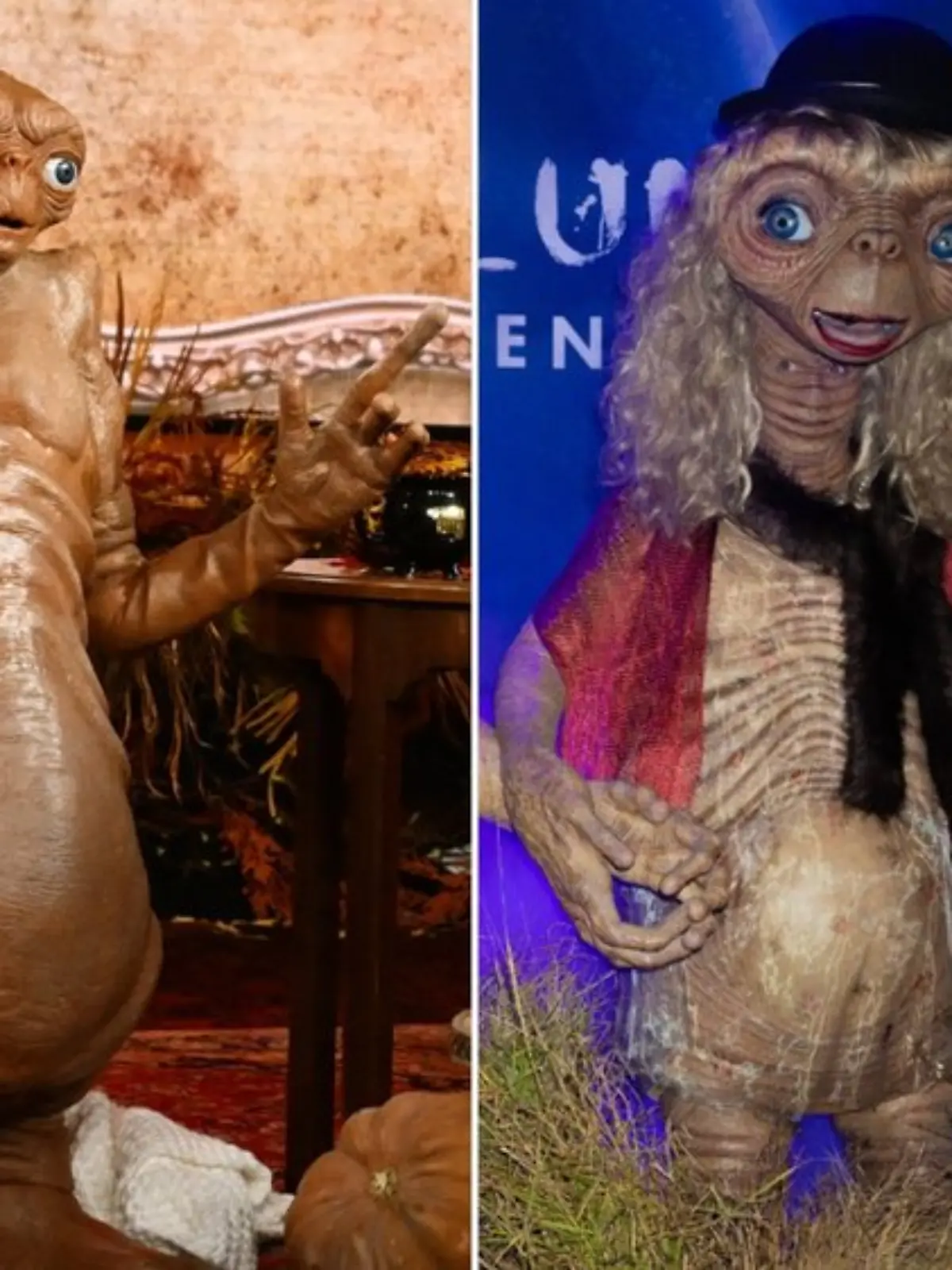 Janelle Monáe und Heidi Klum verkleideten sich als E.T.