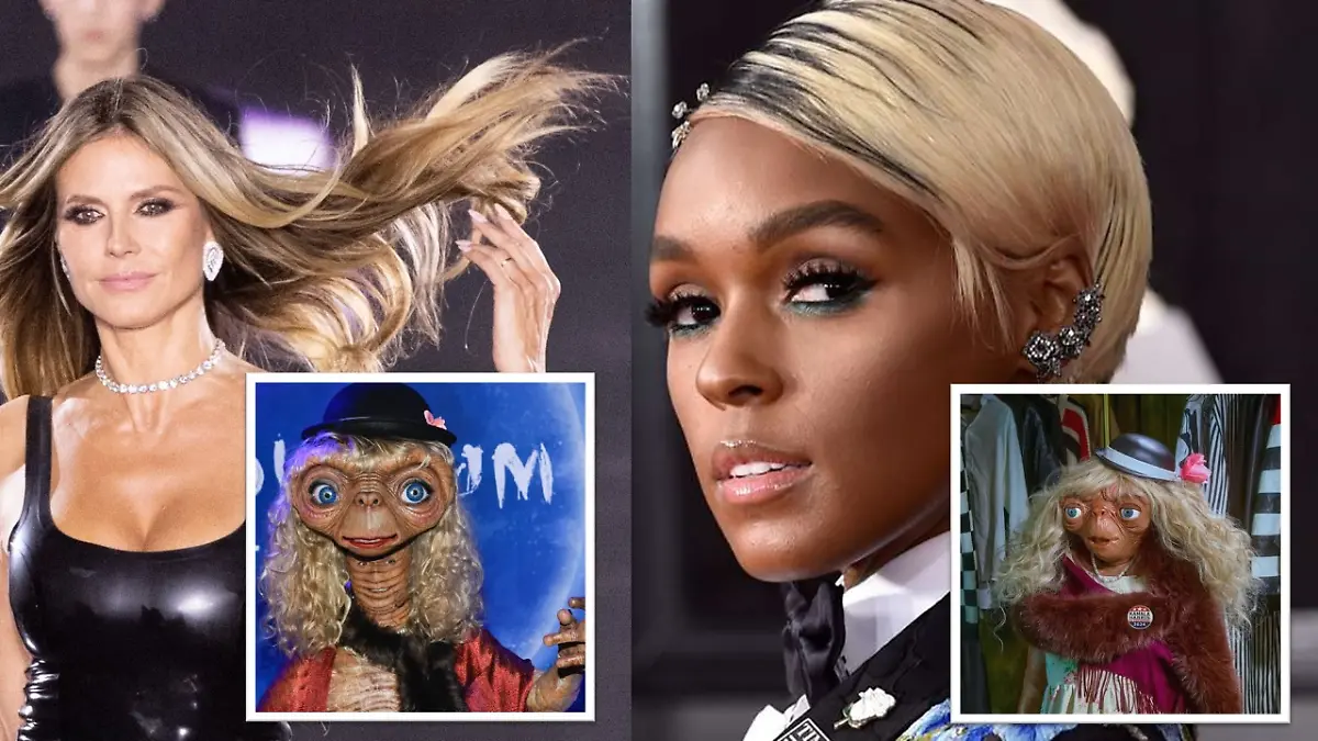 Heidi Klum vs. Janelle Monáe - wer ist der bessere E.T.?