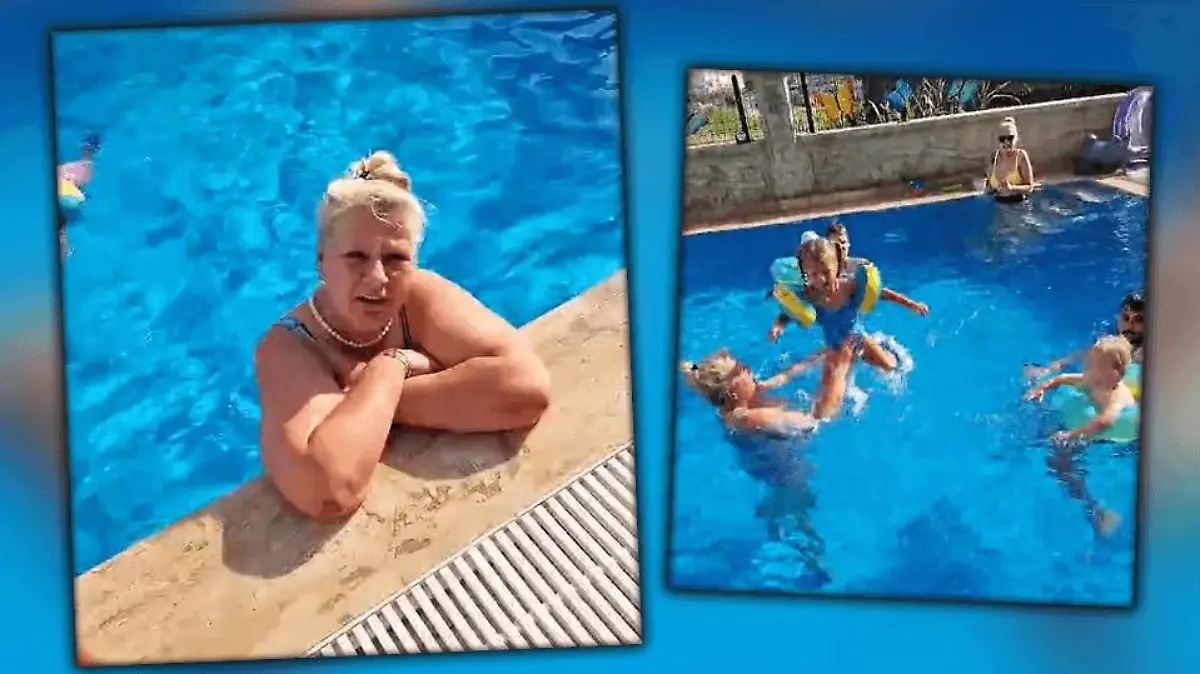 Silvia Wollny und ihre Familie lassen es bei einer Poolparty krachen - das schmeckt nicht jedem.