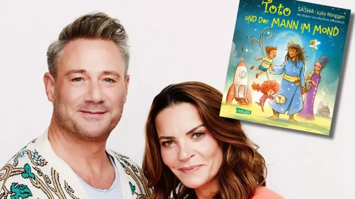 Buch & Liederalbum: „Toto und der Mann im Mond“ von Sasha und Julia 