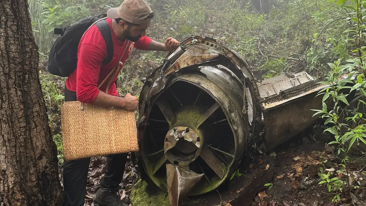 Flugzeugwrack Mexiko