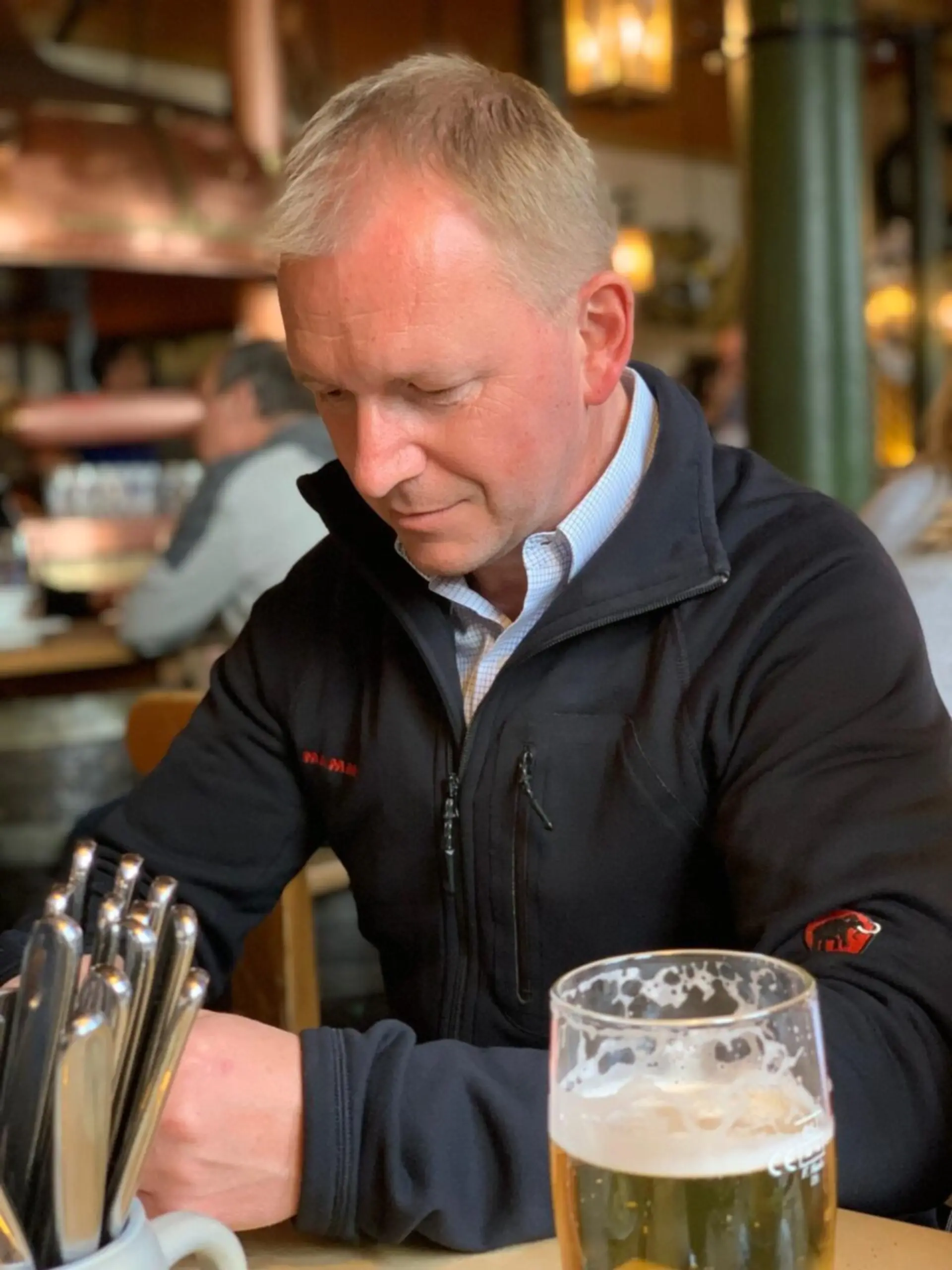 Feuerwehrmann Michael sucht Stammzellspender