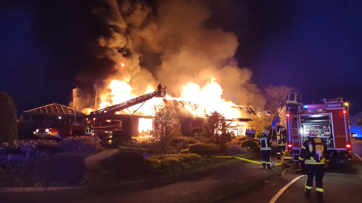 Einsatzstelle (Foto: Feuerwehr Celle)