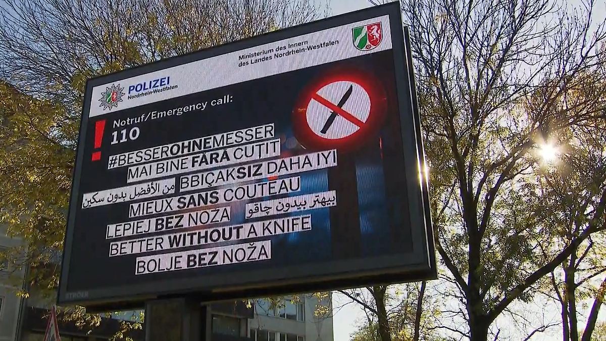 besserohneMesser NRWInnenminister Reul (CDU) startet Kampagne gegen