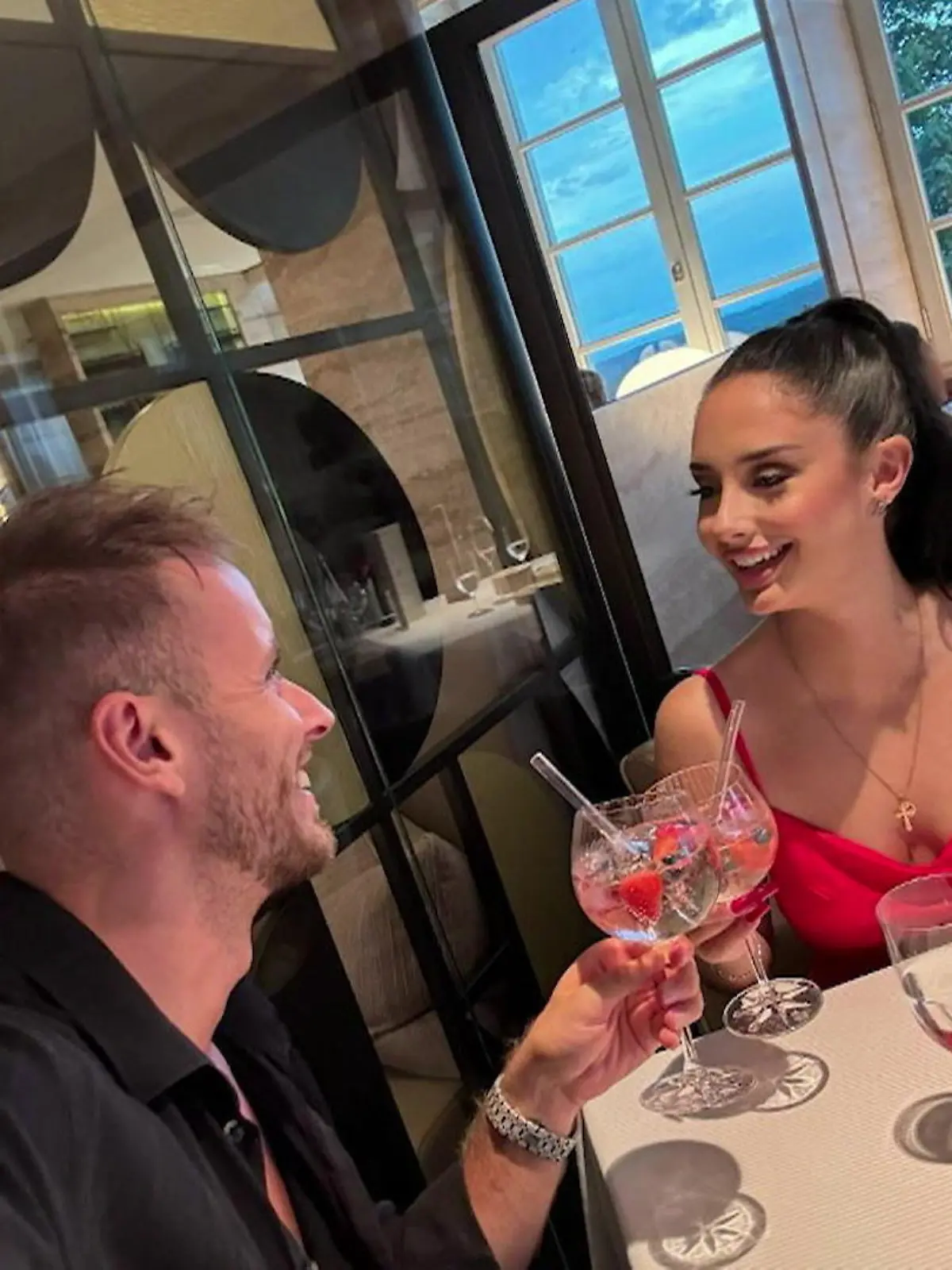 Julian Claßen und seine neue Freundin Palina