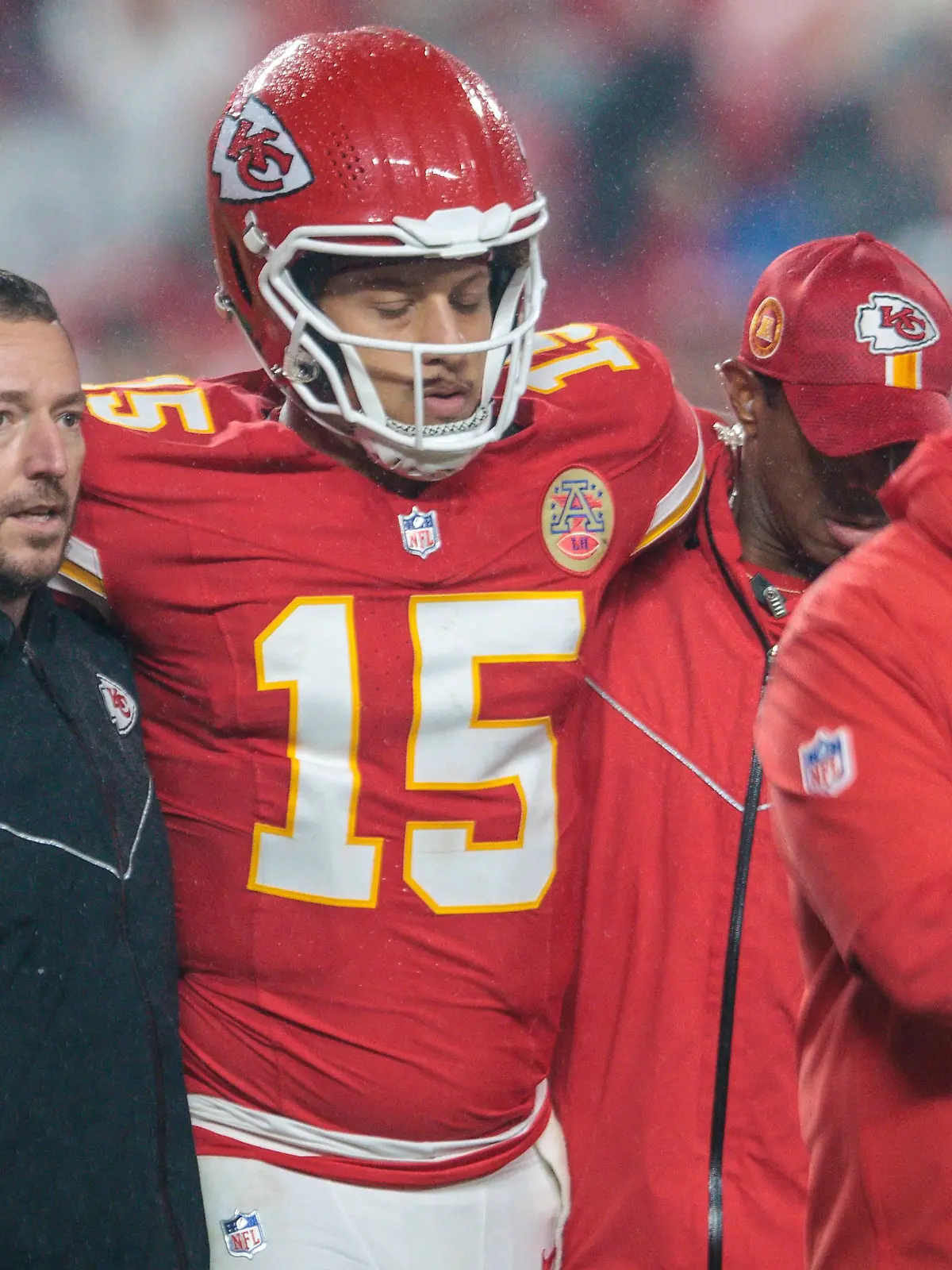 Bild zu: "Mahomes-Diagnose ist da - nach Grusel-Crash! "