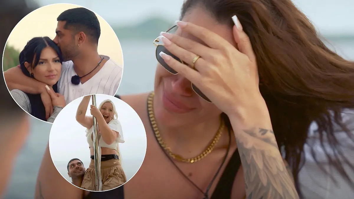 Adrian tanzt an der Stange – und Rebecca flippt aus Heulattacke bei „Temptation Island VIP“