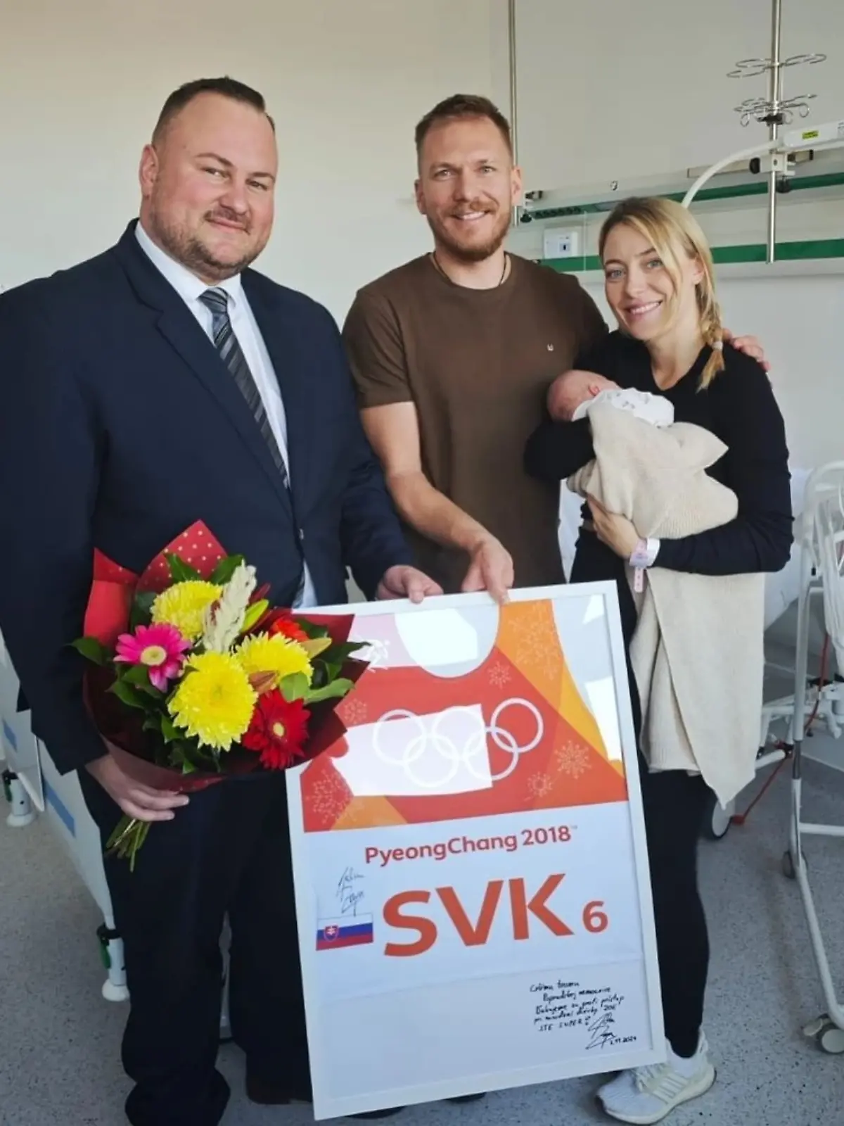 Adam Zampa bedankt sich beim Krankenhaus.