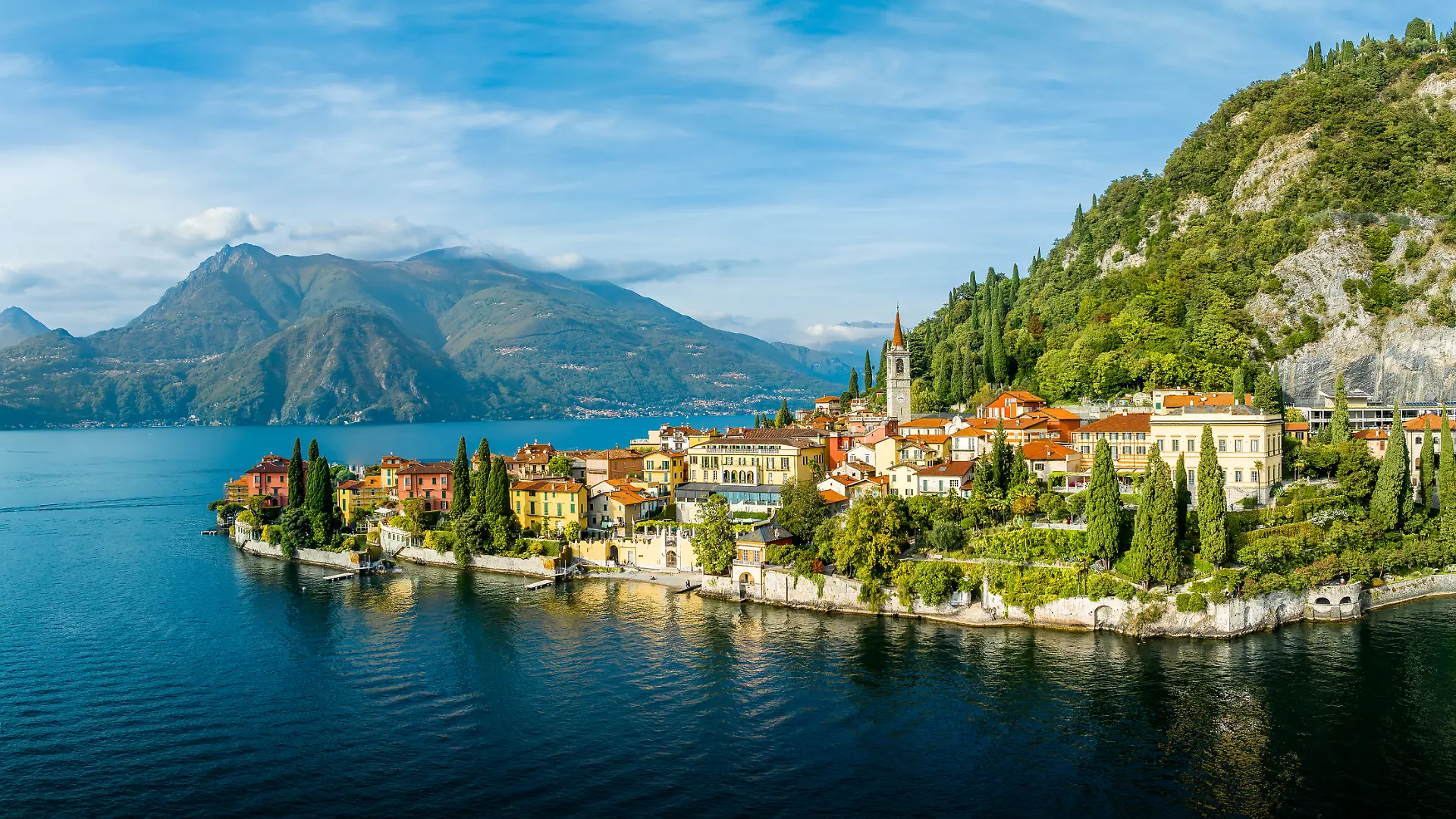 Der Comer See in Italien