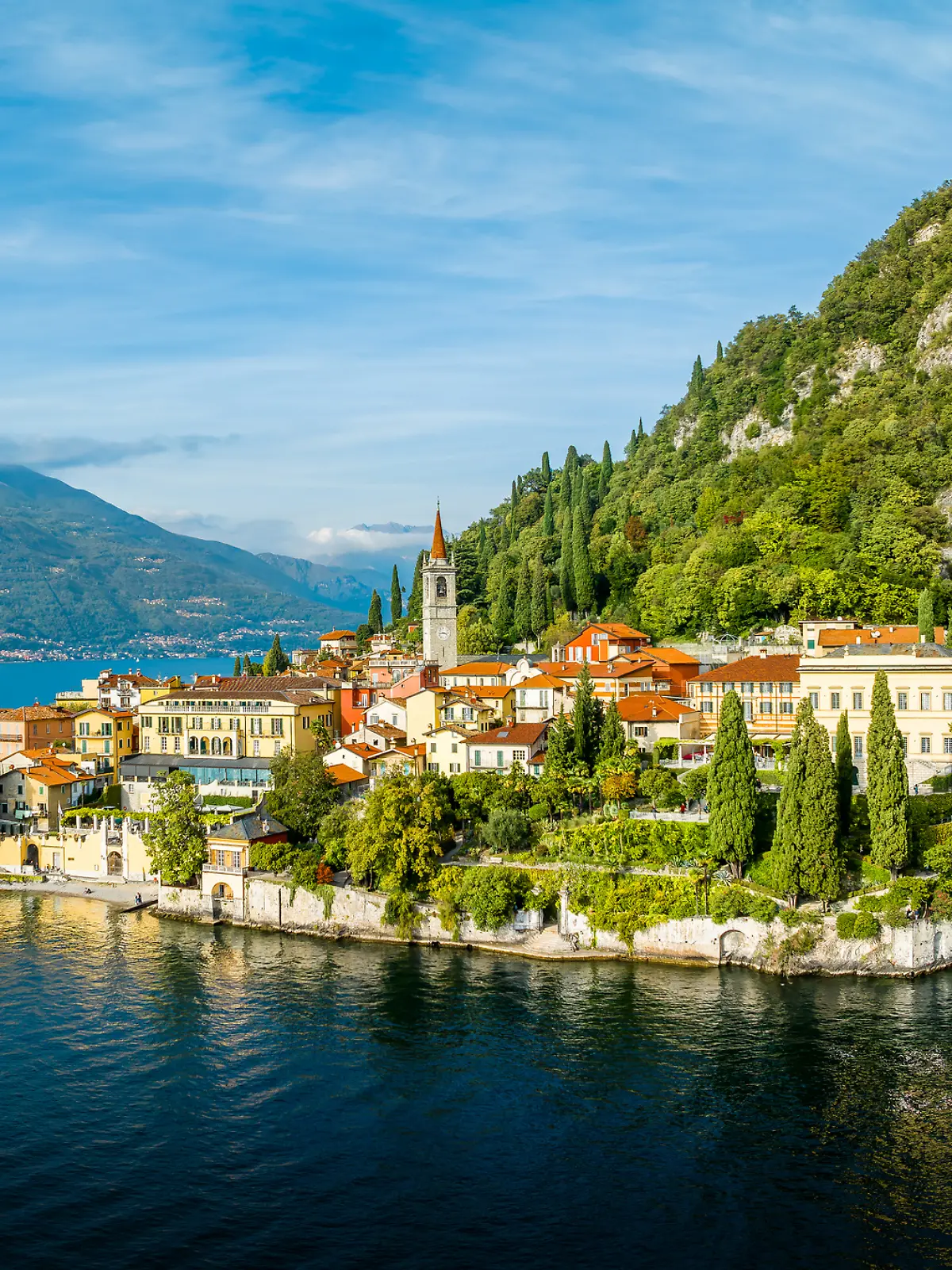 Der Comer See in Italien