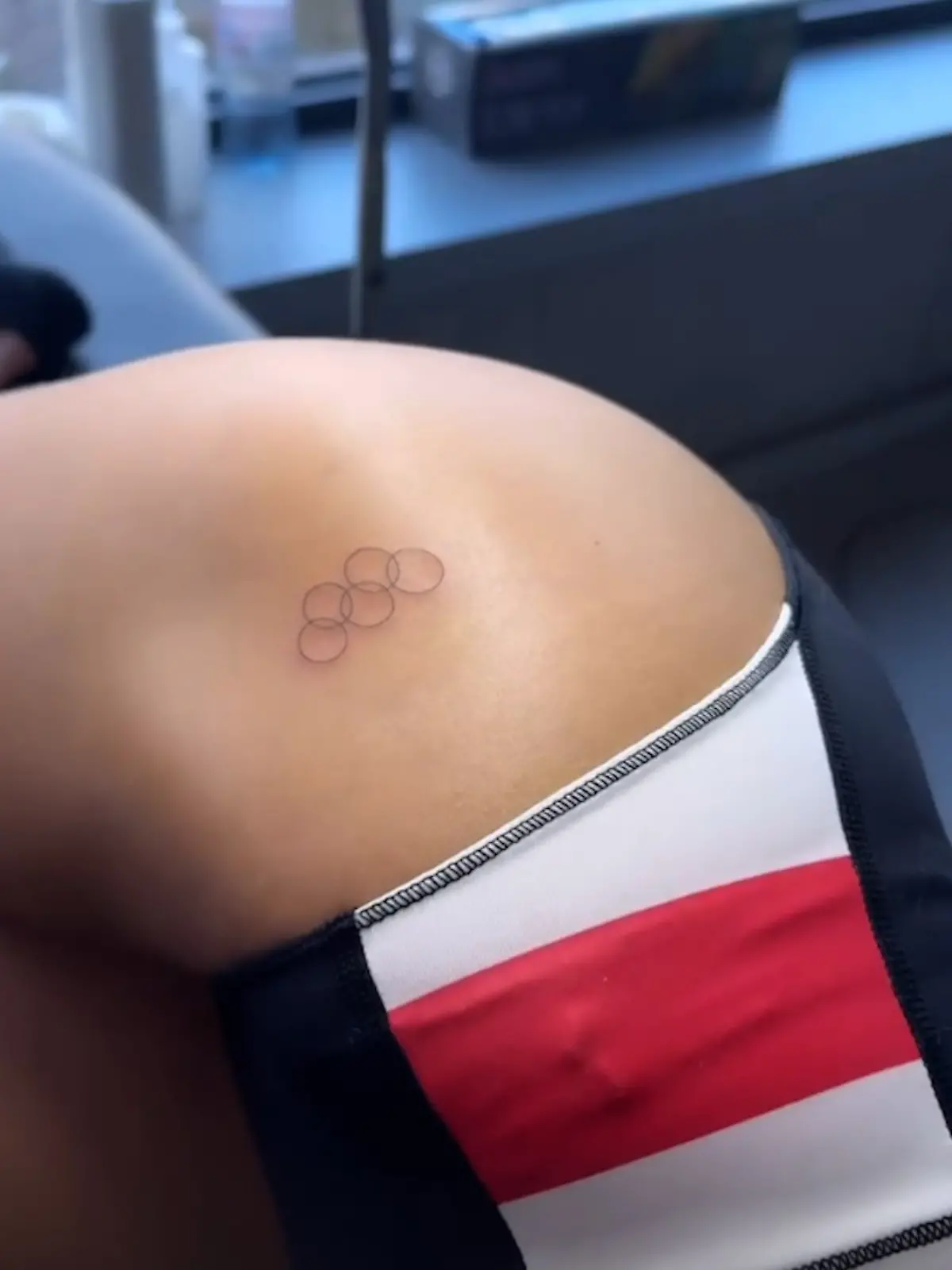 Alica Schmidt hat sich Olympia-Tattoo stechen lassen