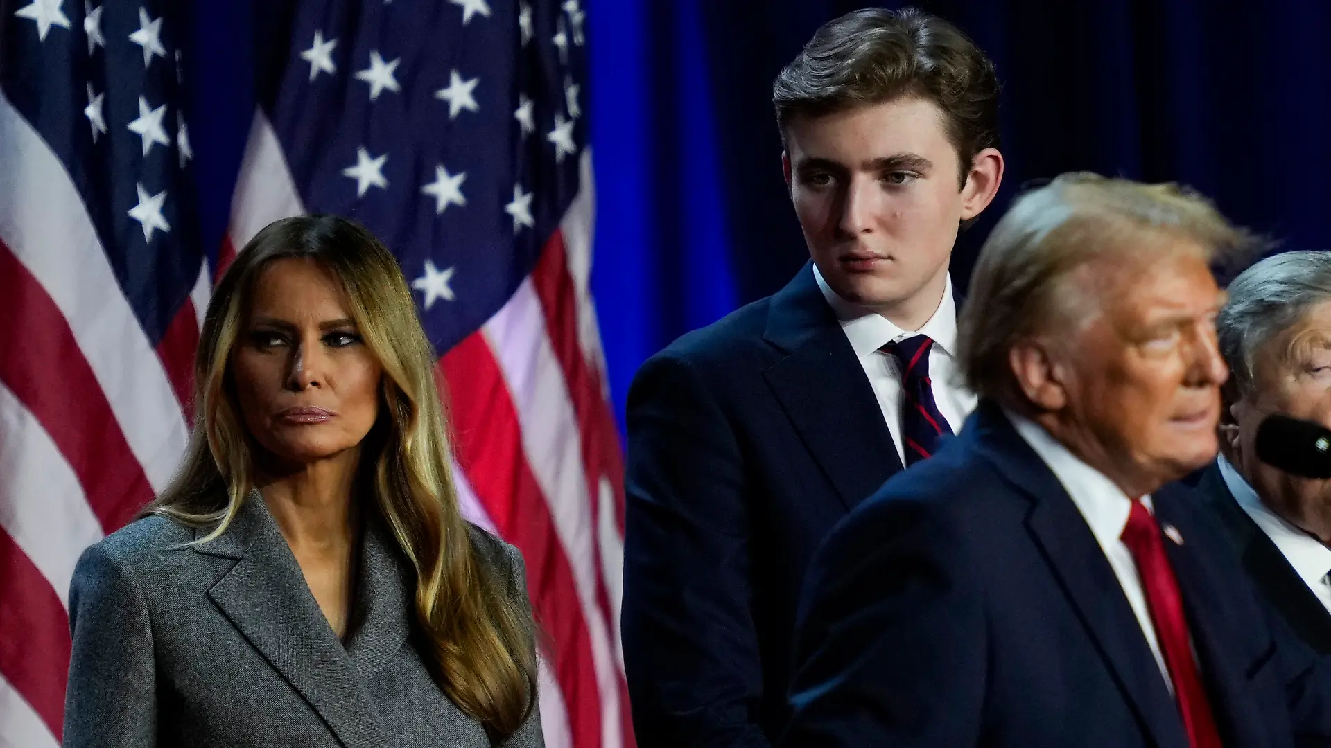 Im Wahlkampf ihres Mannes hatte Melania Trump keine große Rolle eingenommen. Ein Vorgeschmack für ihre neue Rolle als First Lady?