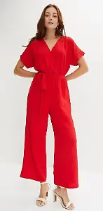 Roter Jumpsuit