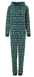 Esmara-Jumpsuit in weihnachtlichem Design