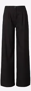 Trendyol Wide Leg Hose in Schwarz