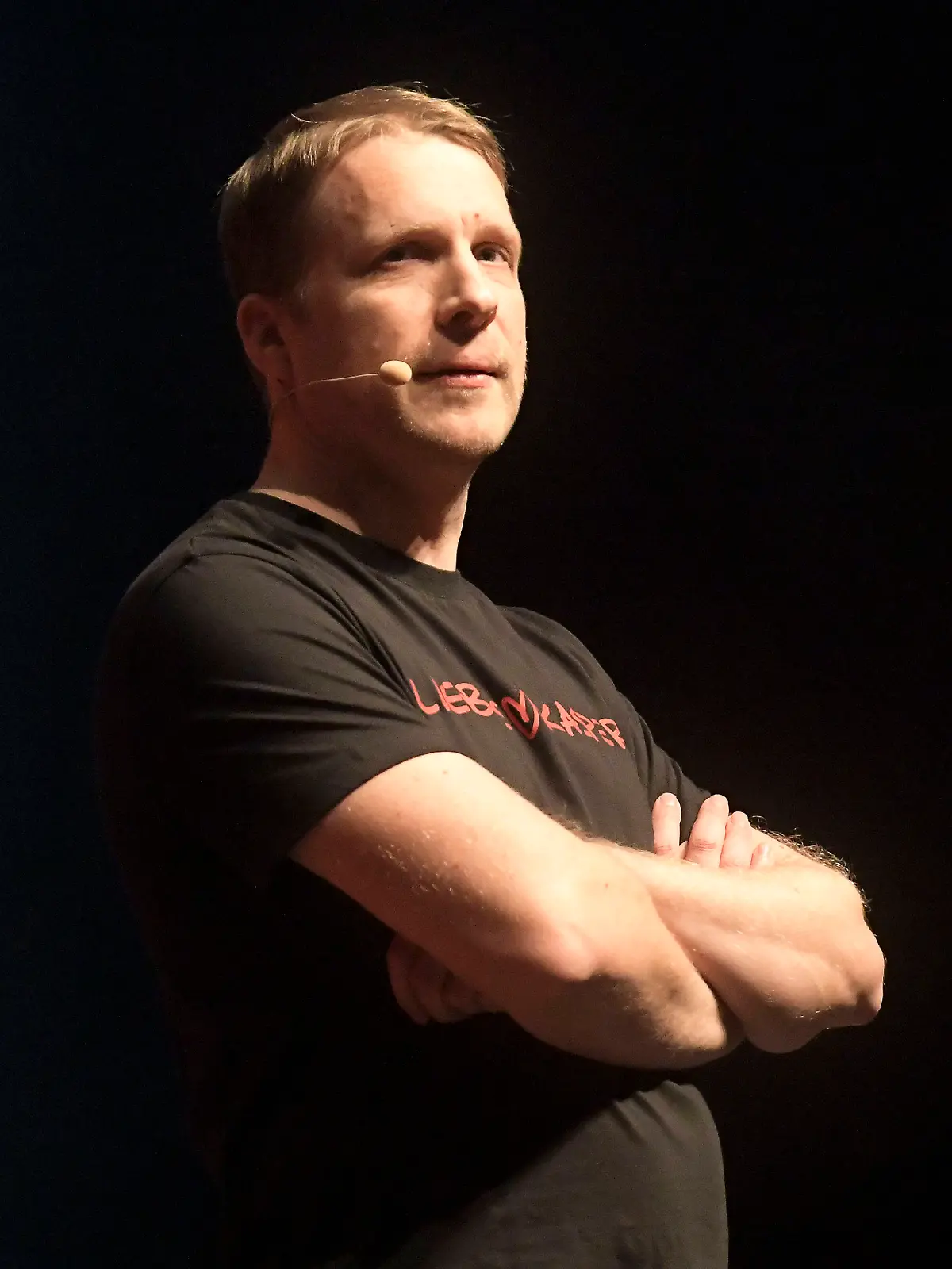 Oliver Pocher mit seiner Show Liebeskasper live in der Swiss Life Hall. Hannover, 20.01.2024.