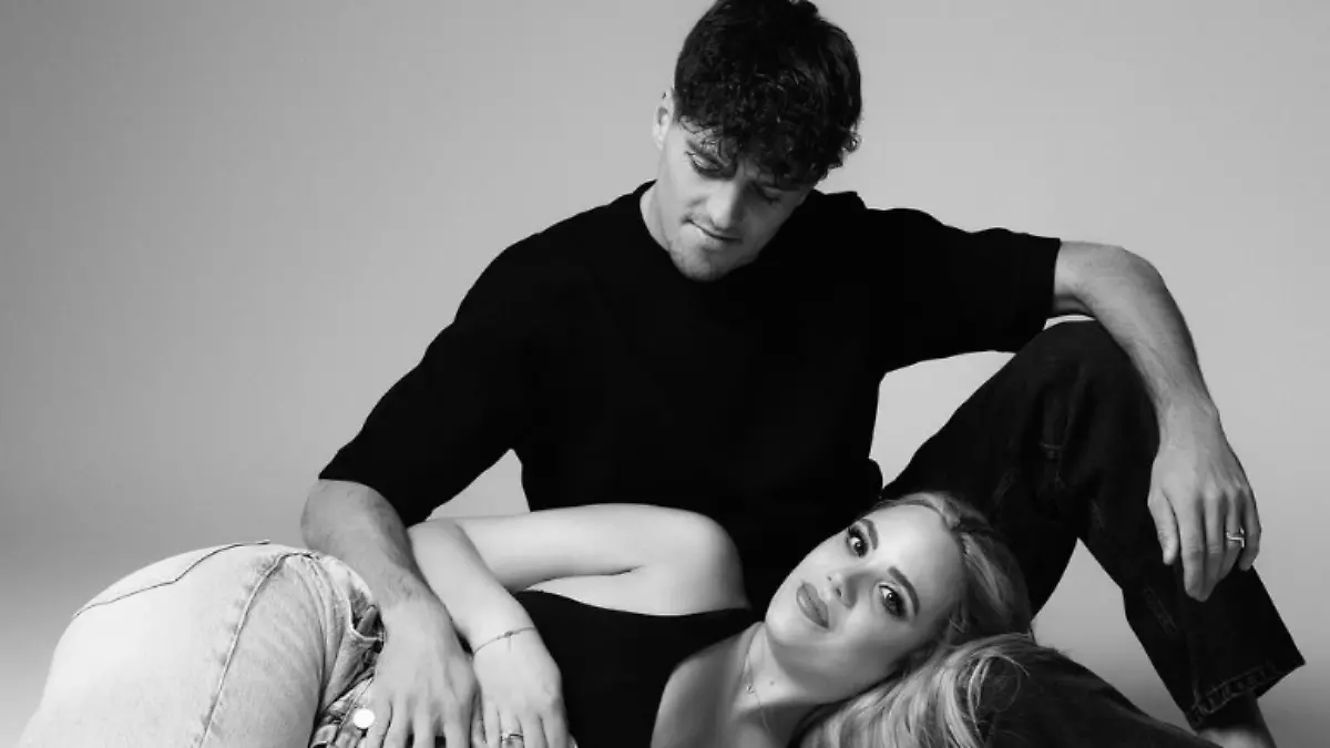 Dominik Schad und seine Franziska werden zum ersten Mal Eltern