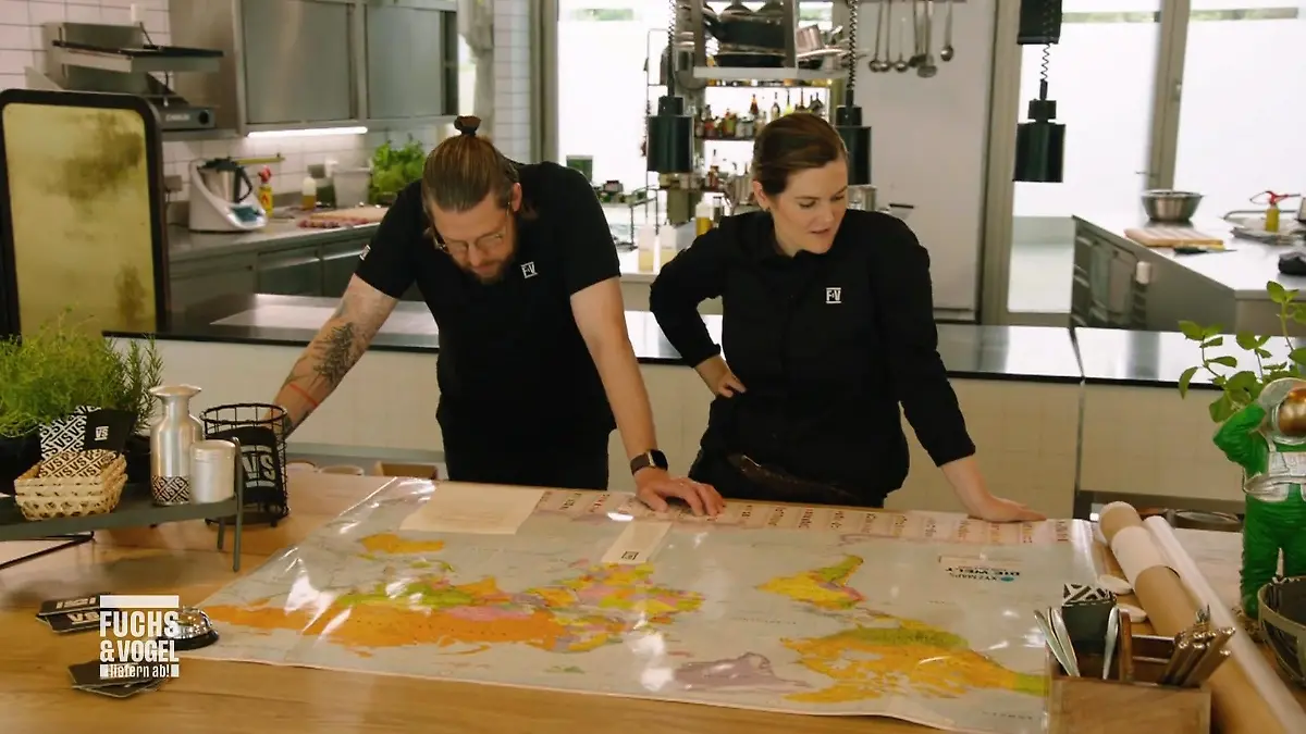 Vicky Fuchs und Philipp Vogel sprechen sich ab Nette Konkurrenz