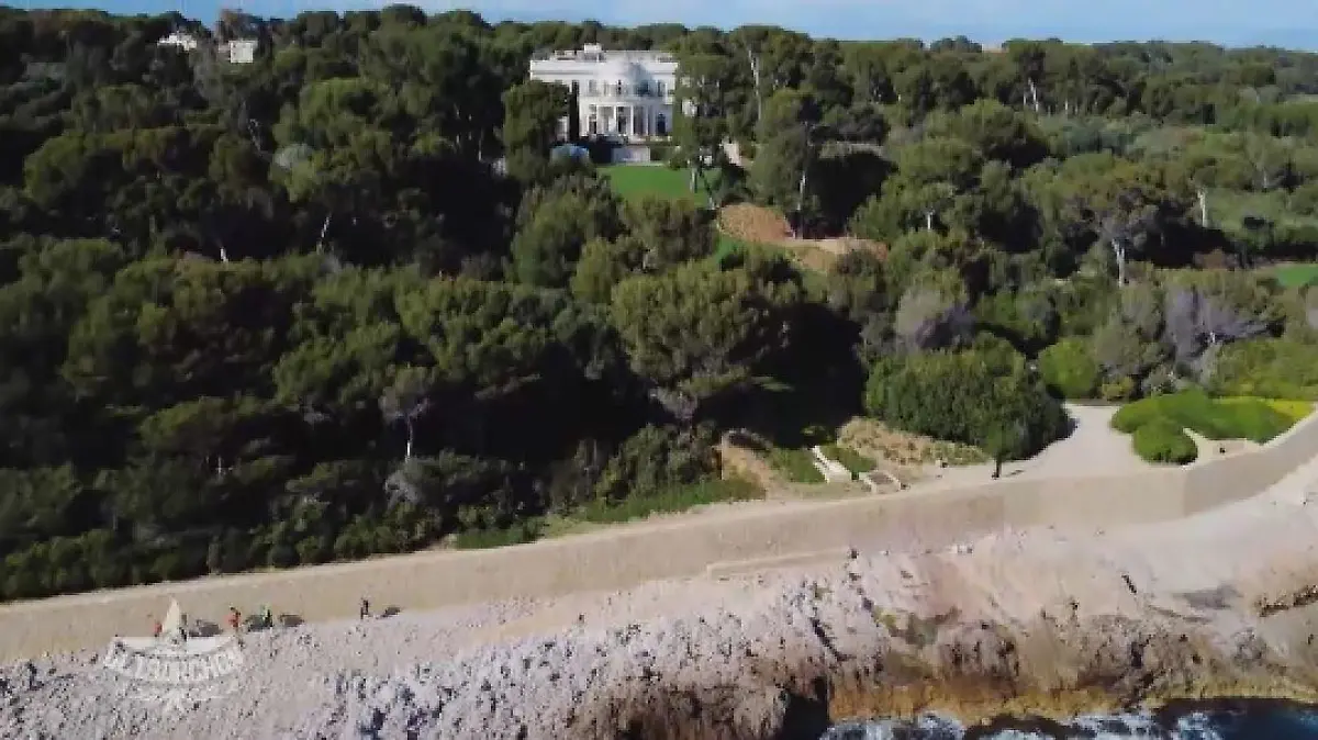 Roman Abramowitschs gut abgeschirmtes Anwesen im französischen Cap d‘Antibes.