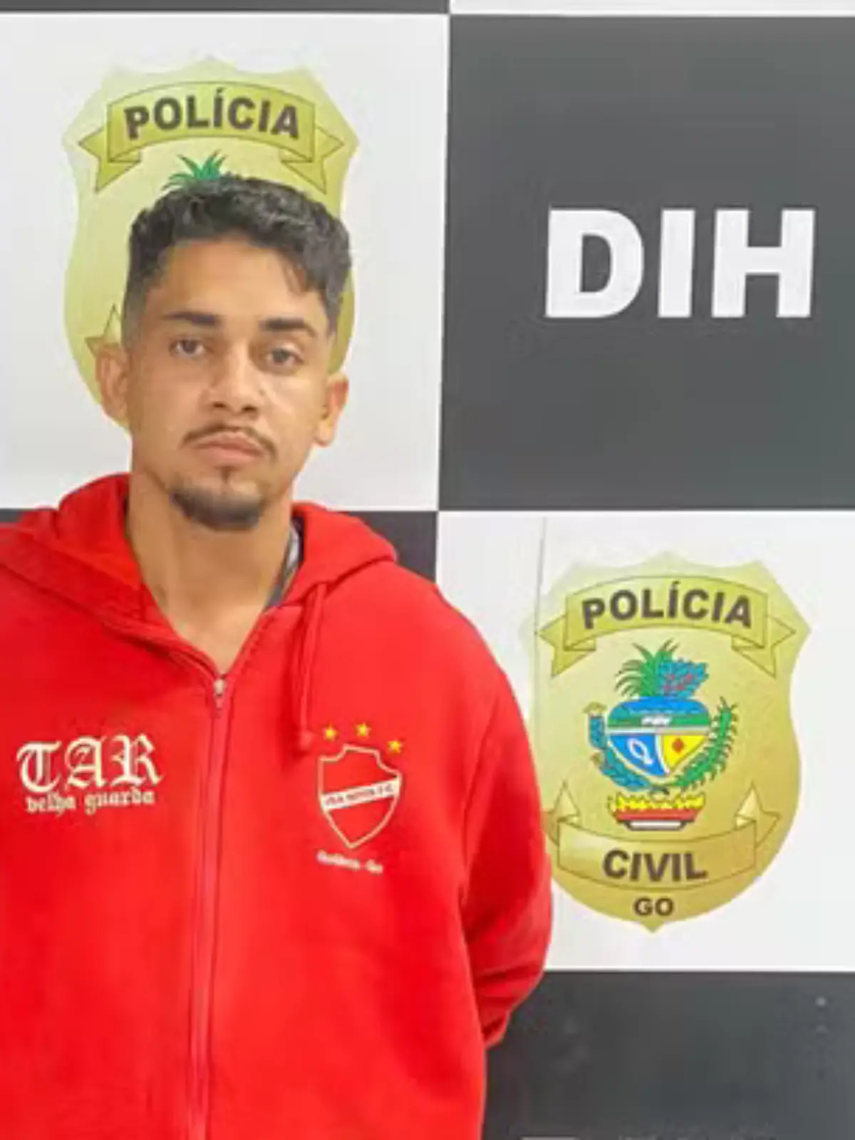 Die Polizei kann Marcelo Junior Bastos Santos schnell als Täter ausfindig machen. 