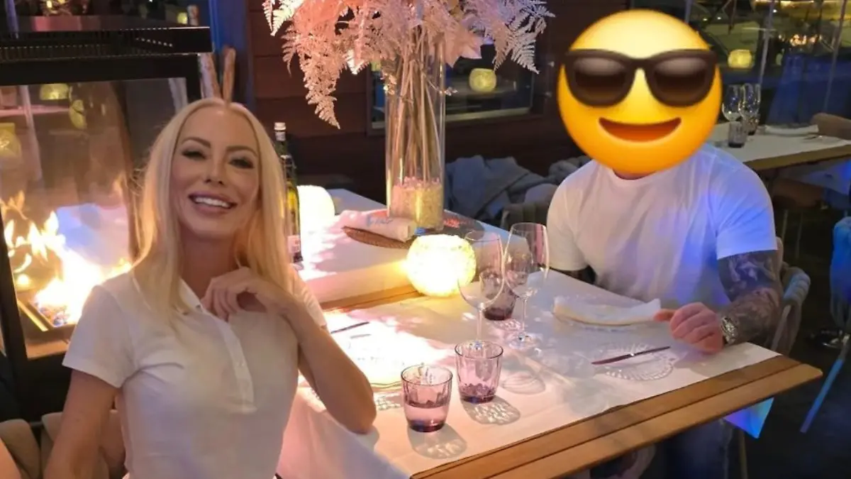 Nina Kristin Fiutak mit ihrem Date