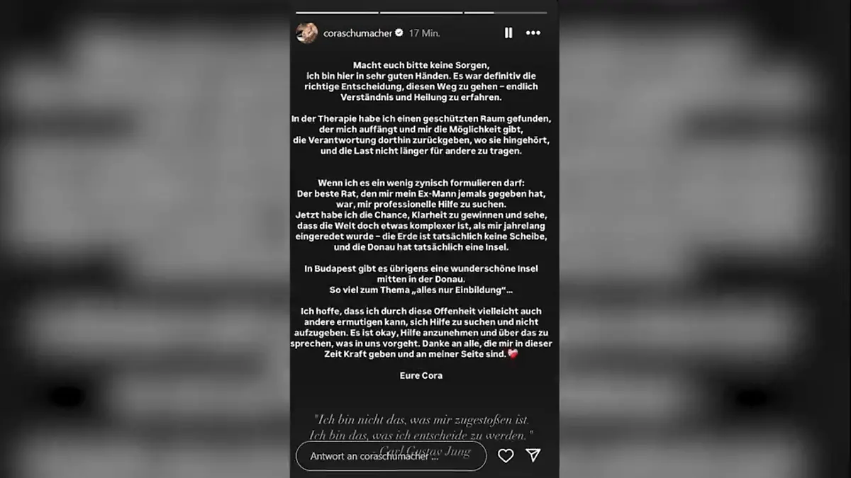 So endet Coras Statement.