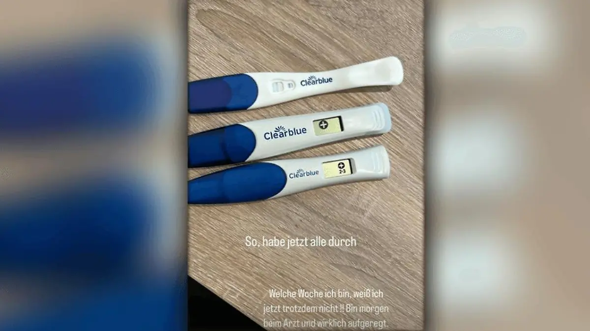Anna-Maria Ferchichi will beim Arzt herausfinden, in welcher Schwangerschaftswoche sie ist.