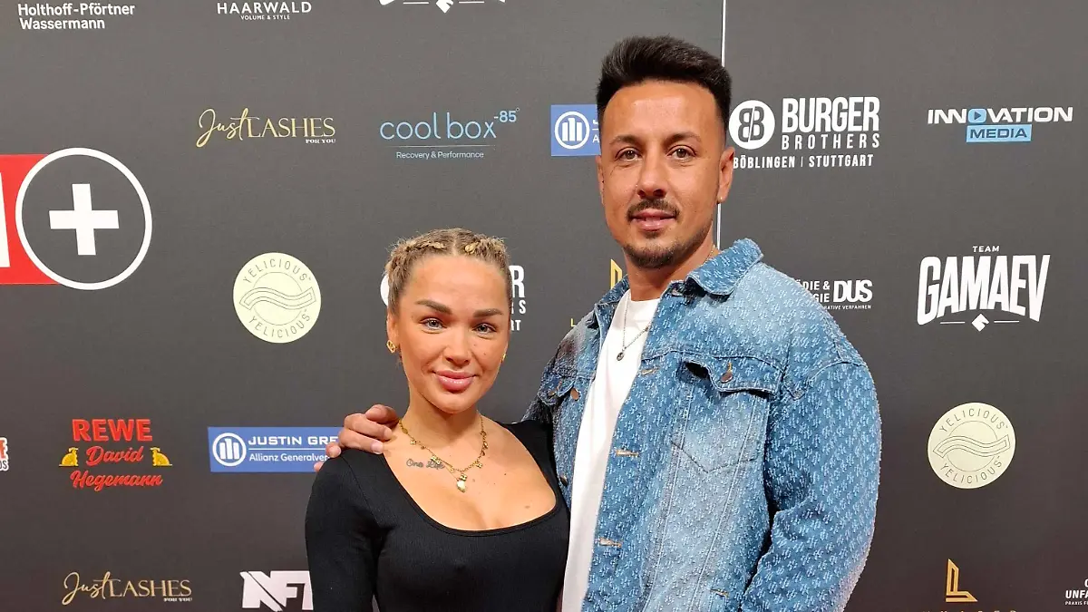 Emmy Russ und Freund Christian Jerez