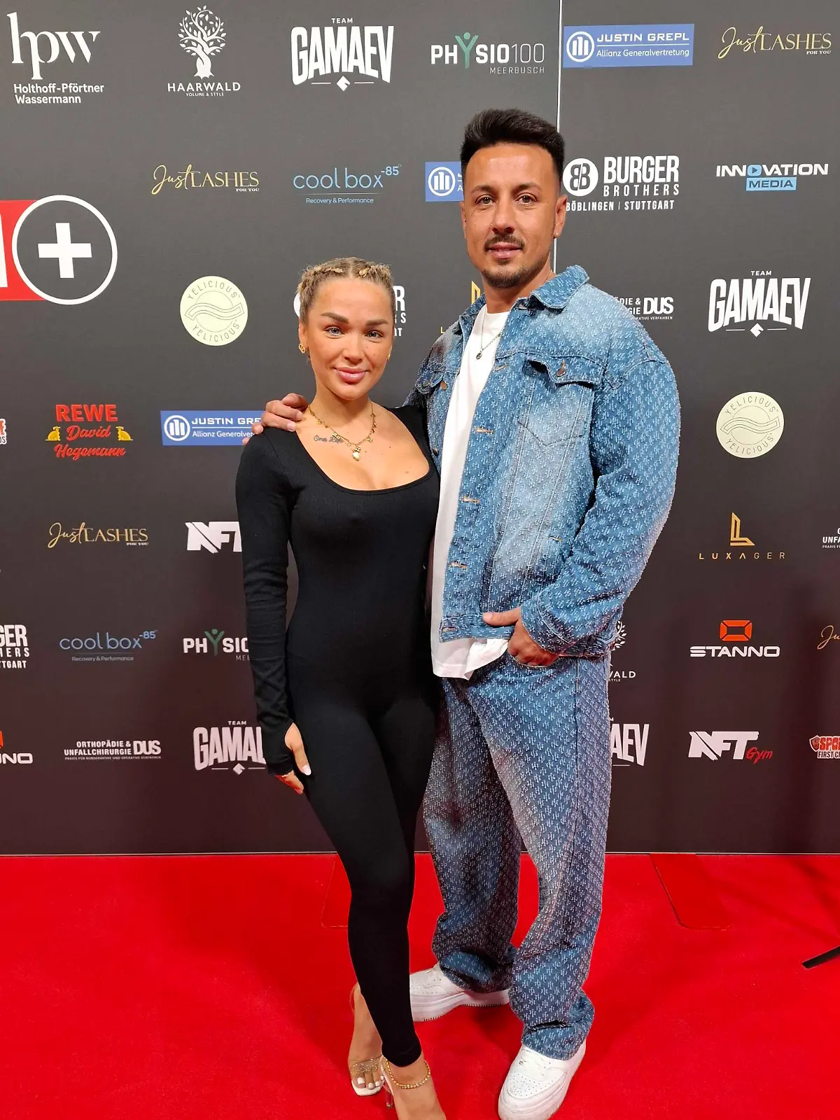 Emmy Russ und Freund Christian Jerez