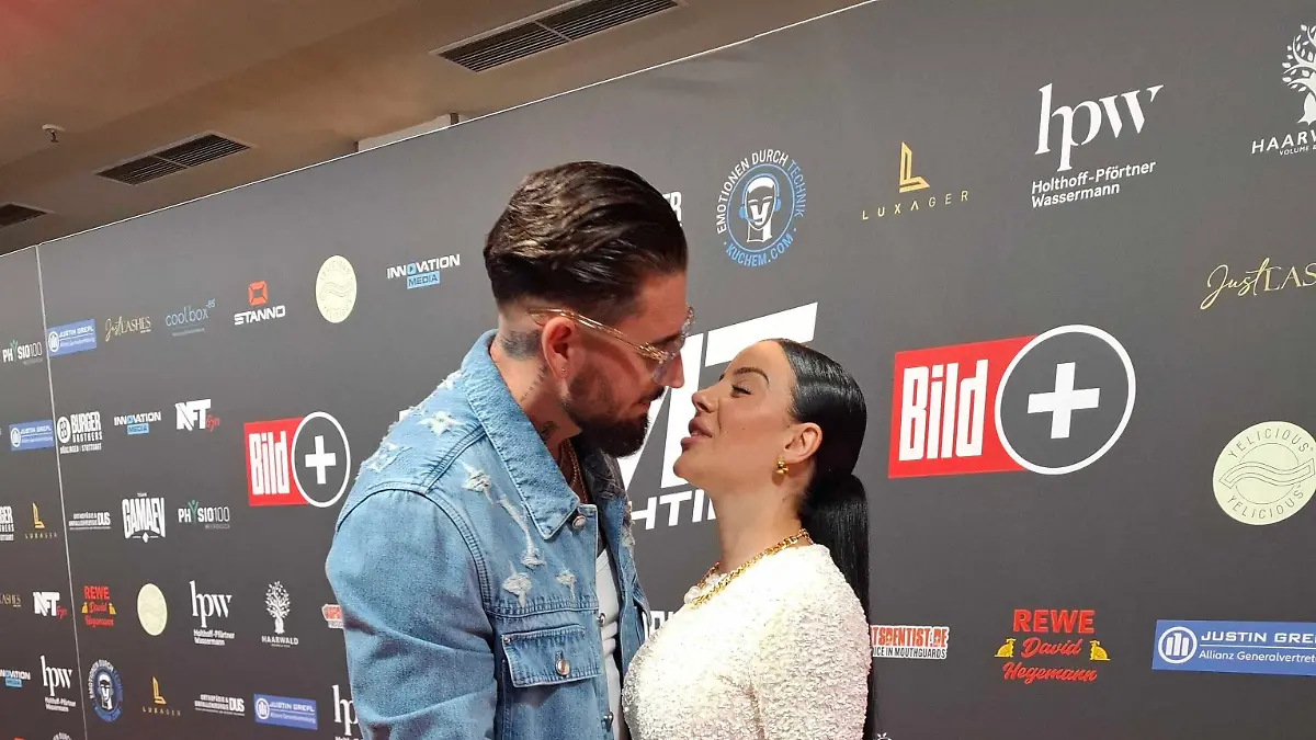 Mike Heiter und Leyla Lahouar