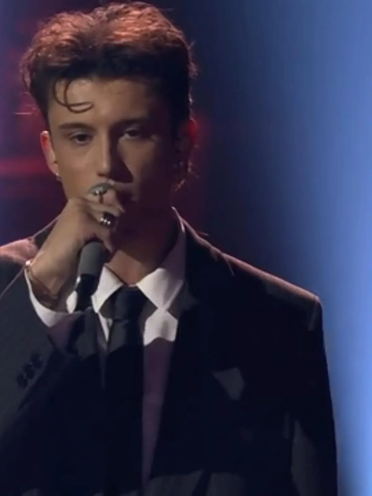 Bild zu: "Tom Mc Conner verarbeitet im DSDS-Finale seine Ex-Beziehung"