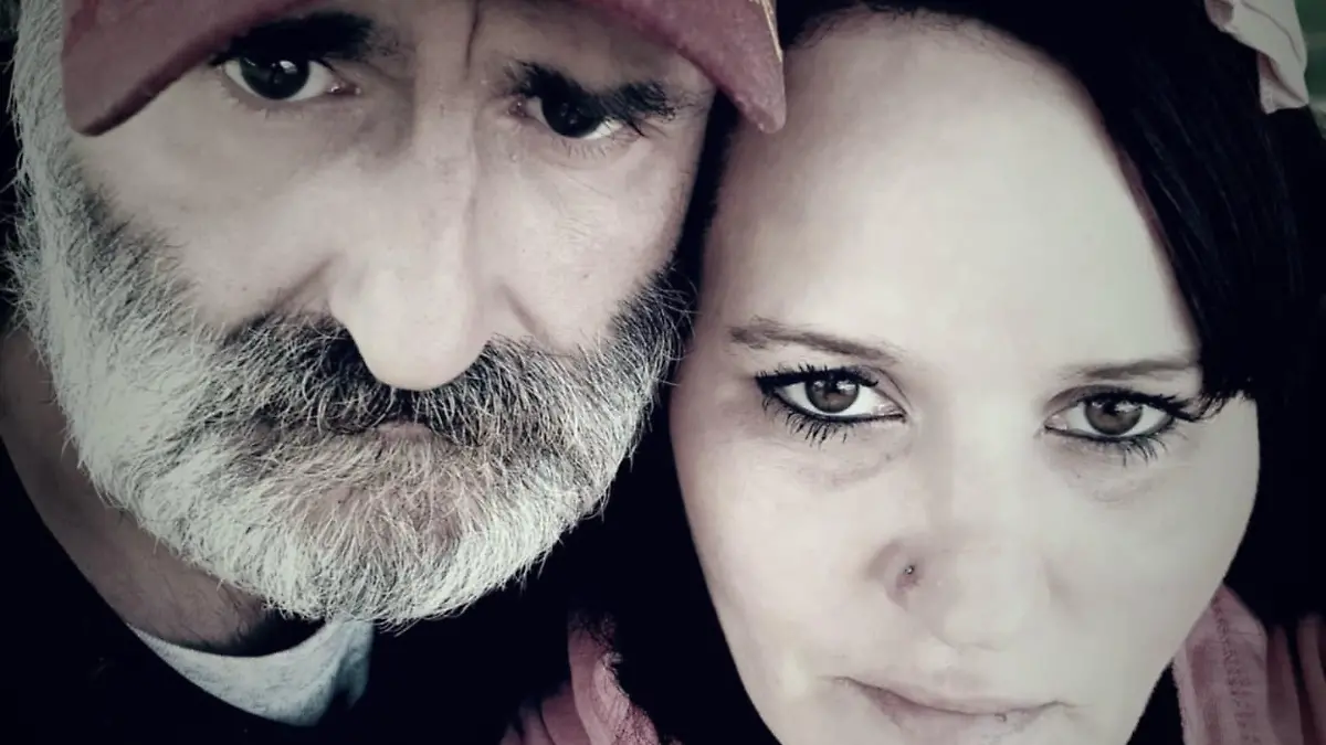 Scott mit seiner Frau Katrina.