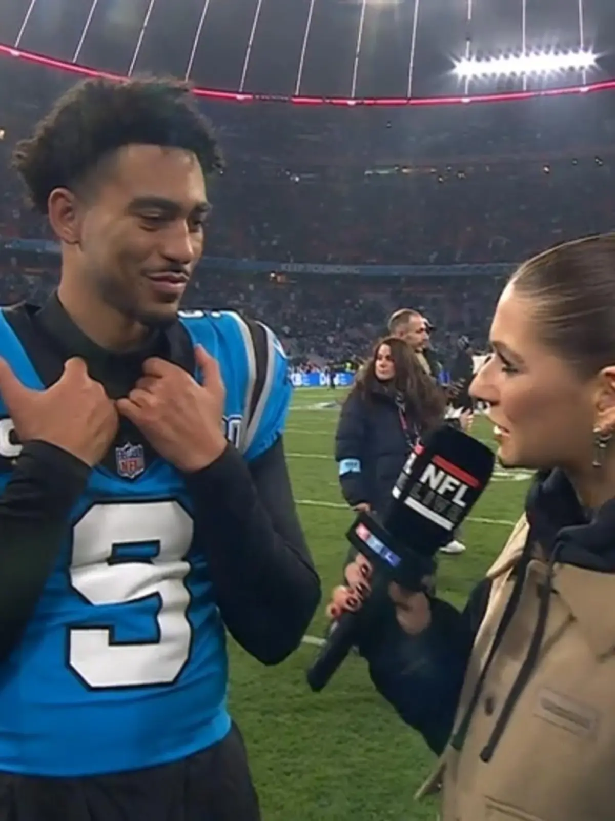Bild zu: "NFL-Star Bryce Young über seine Deutschland-Erfahrung"