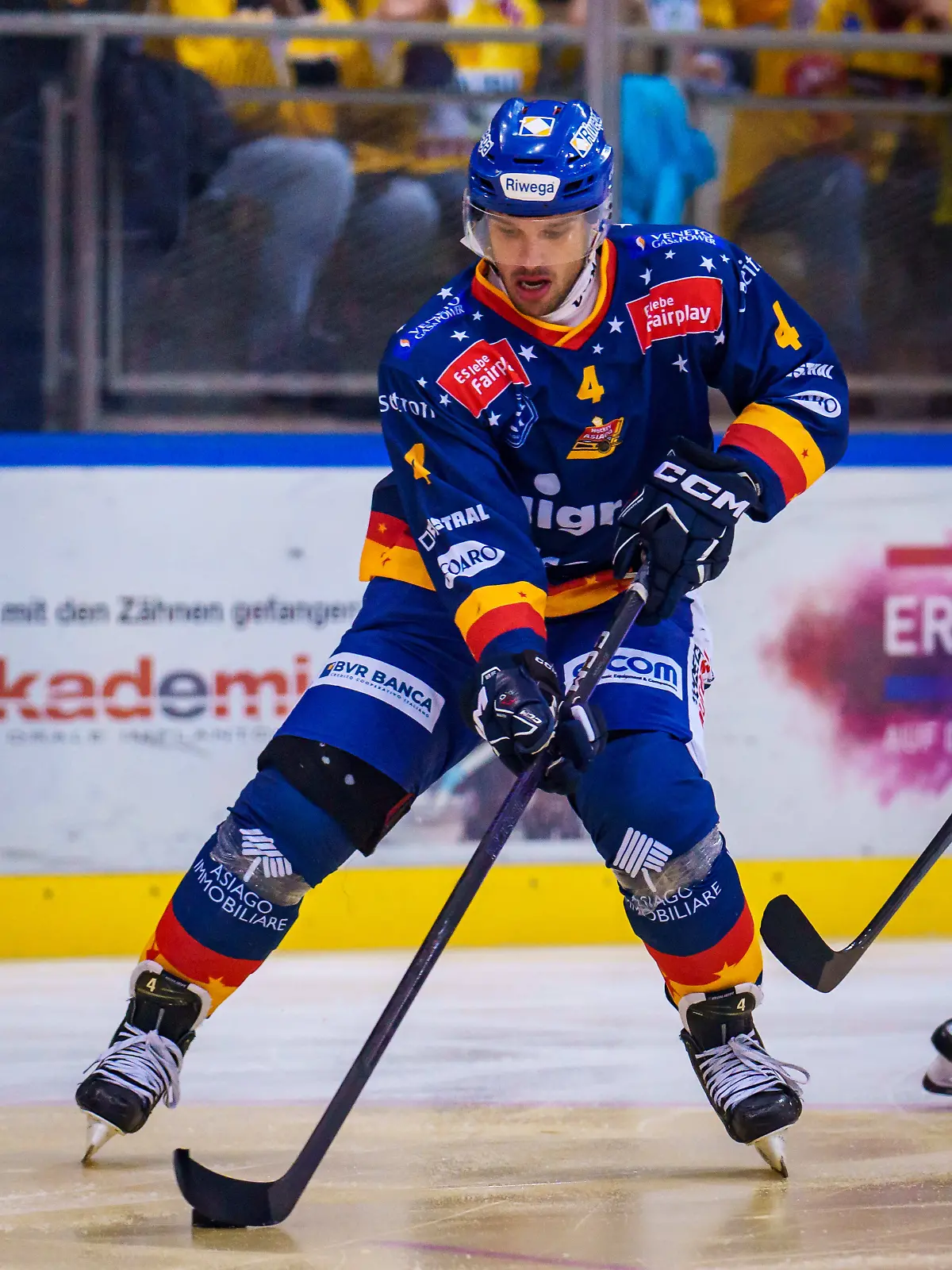Eishockey-Profi Gregorio Gios.