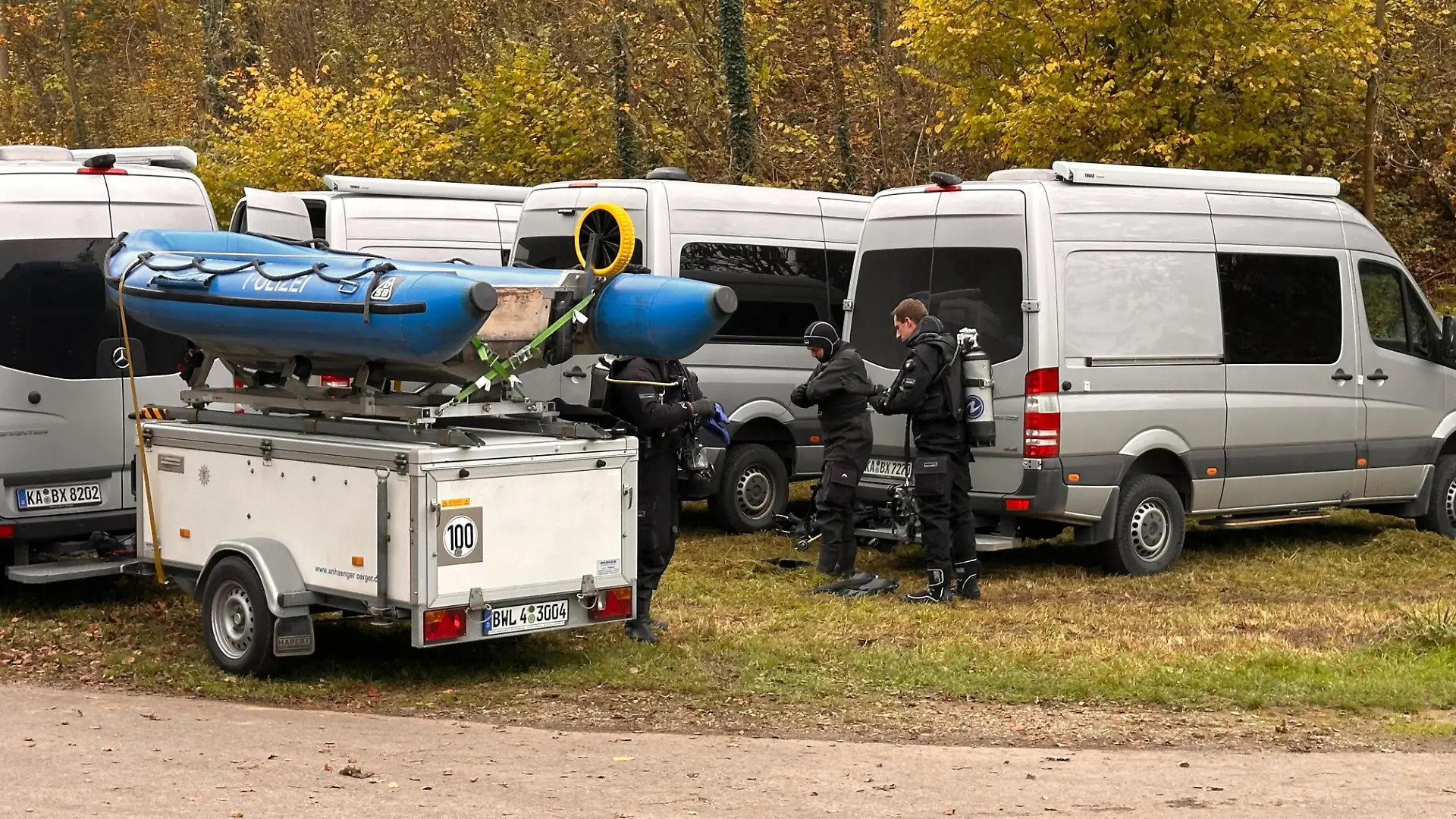 Tote Frau im Neckar