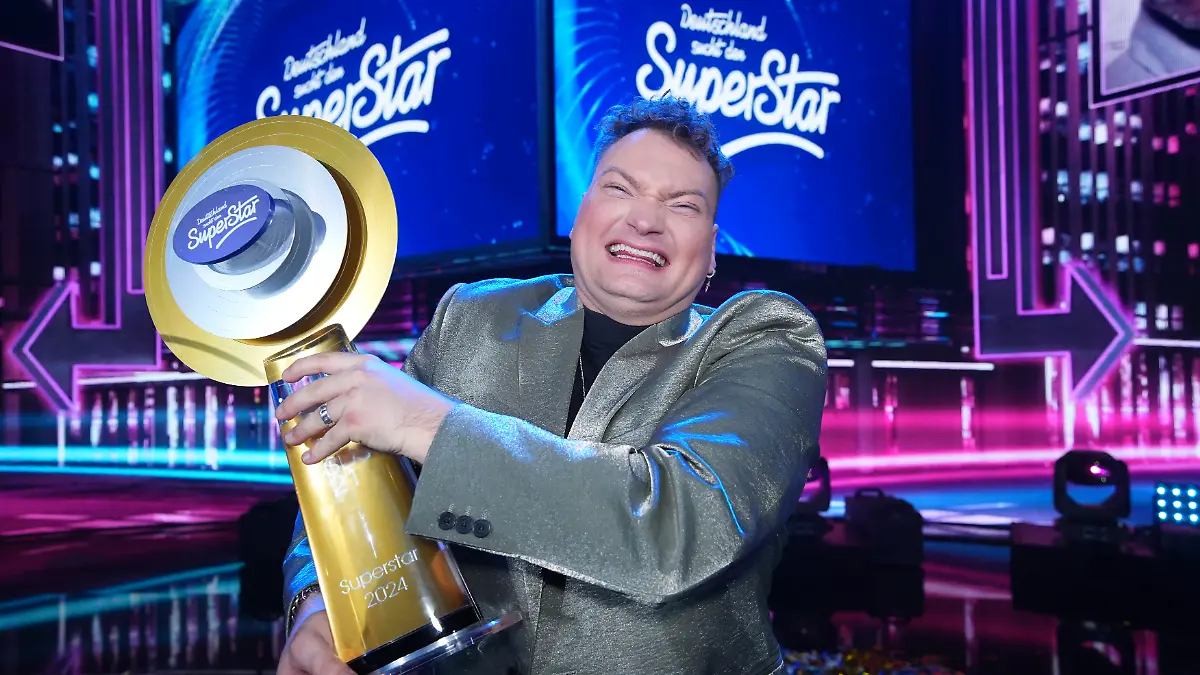 Bild zu: "Christian Jährig gewinnt das Finale von DSDS 2024"