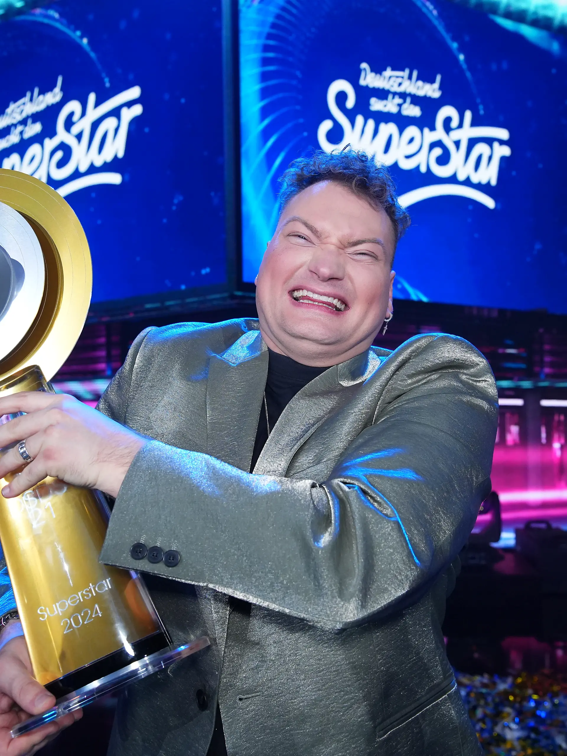 Bild zu: "Christian Jährig gewinnt das Finale von DSDS 2024"