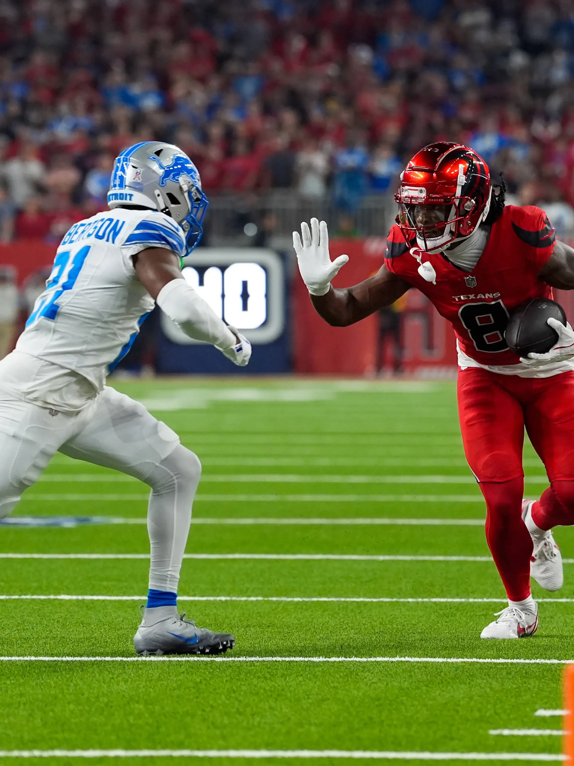 Bild zu: "NFL-Flitzer John Metchie III erzielt Touchdown nach Leukämie-Diagnose"