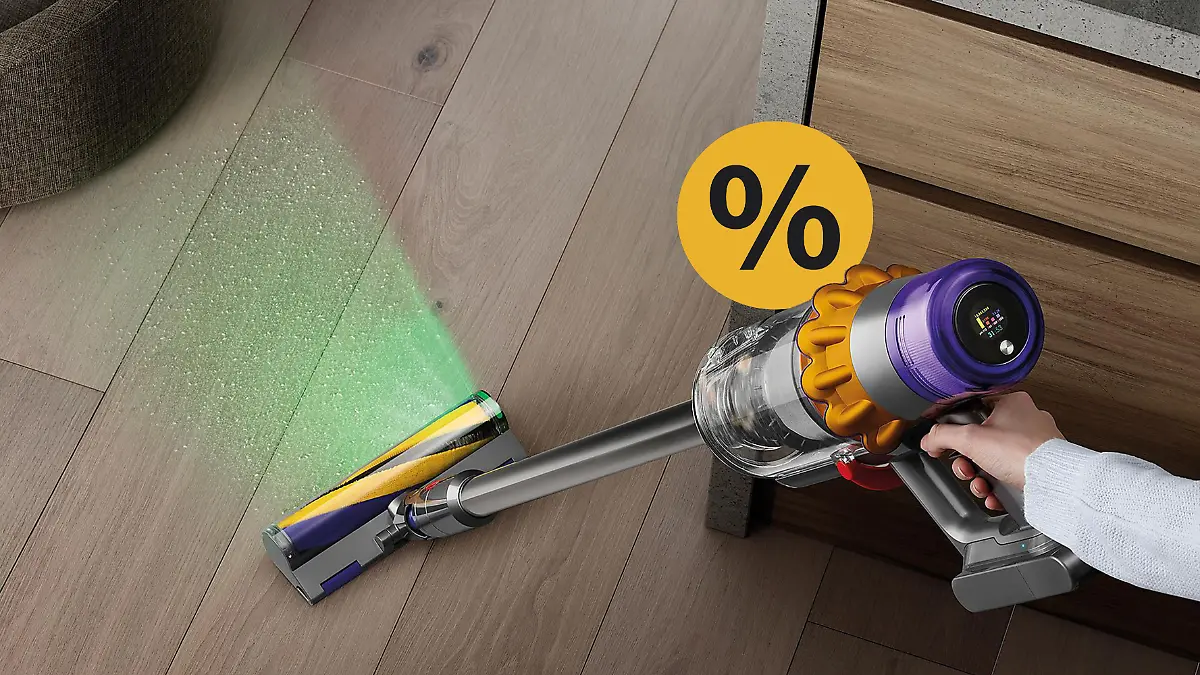 Media Markt reduziert Staubsauger Dyson V15 um 32 Prozent  