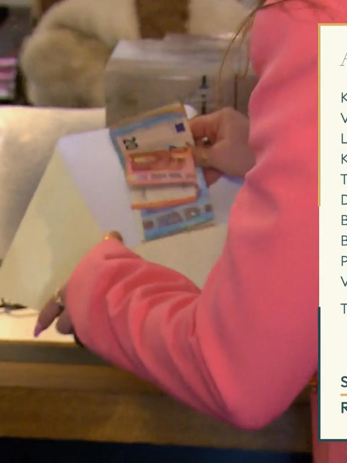 Bild zu: "Nadines Budget neigt sich dem Ende zu"