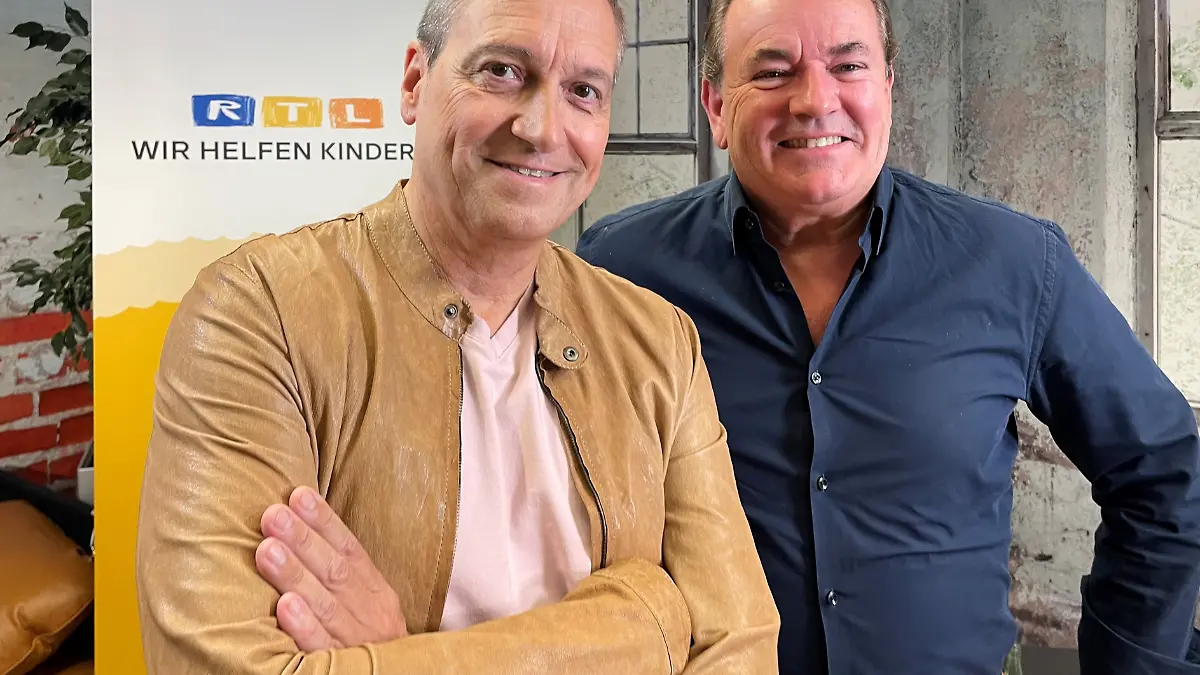 Projektpate Dieter Nuhr mit Wolfram Kons