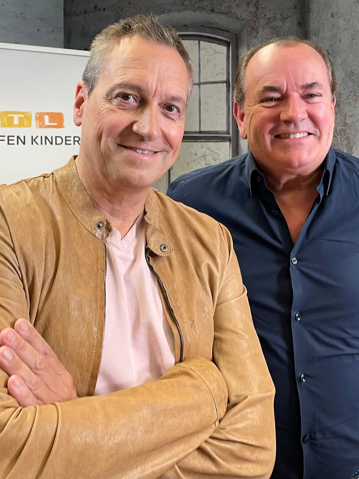Projektpate Dieter Nuhr mit Wolfram Kons