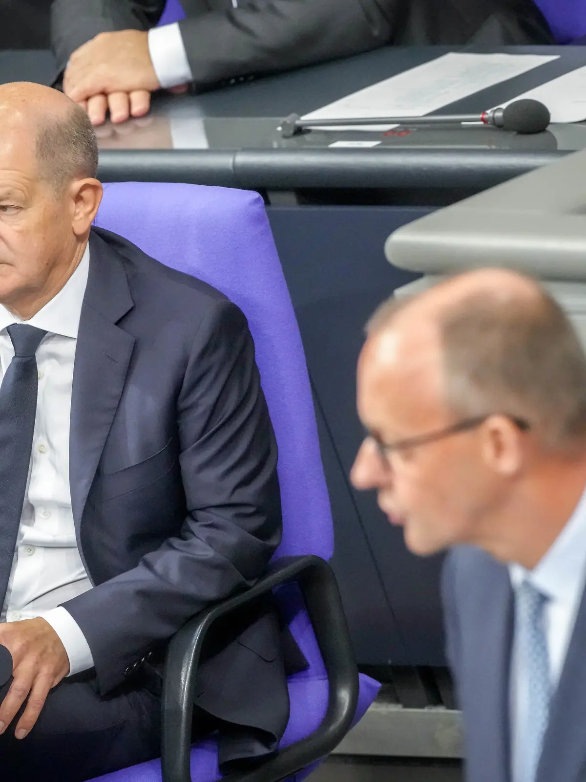 Bild zu: "Scholz gegen Merz! Mega-TV-Duell direkt vor der Wahl bei RTL"