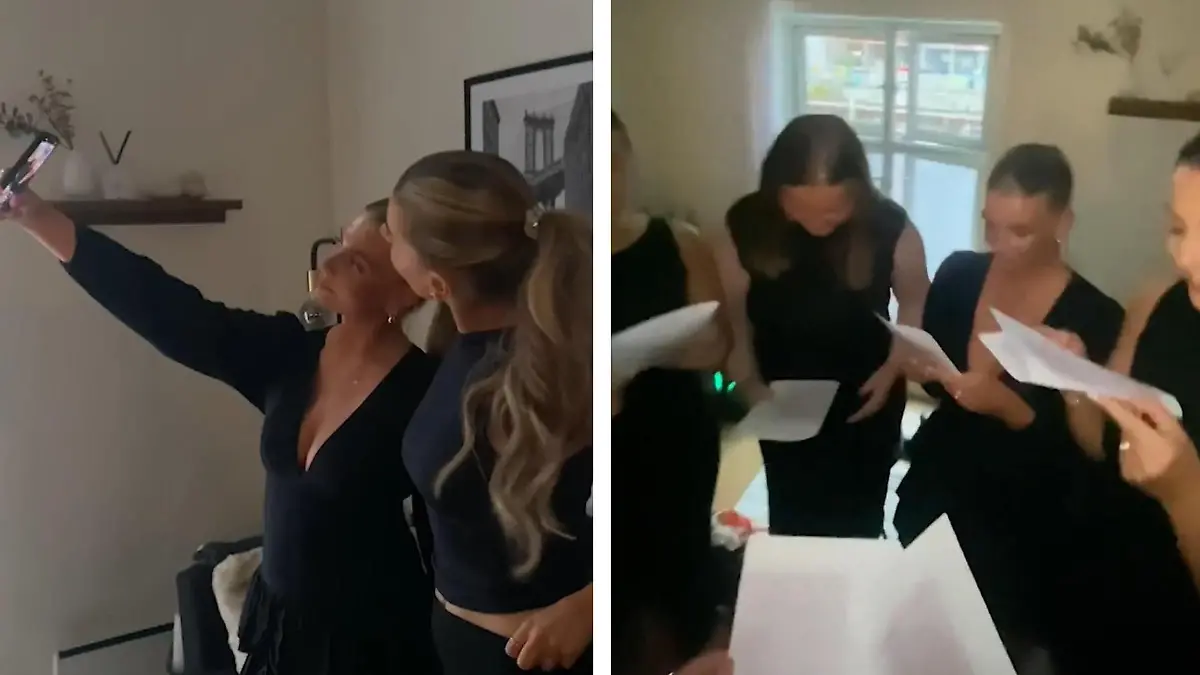 Frau feiert eigene Beerdigung mit Kollegen