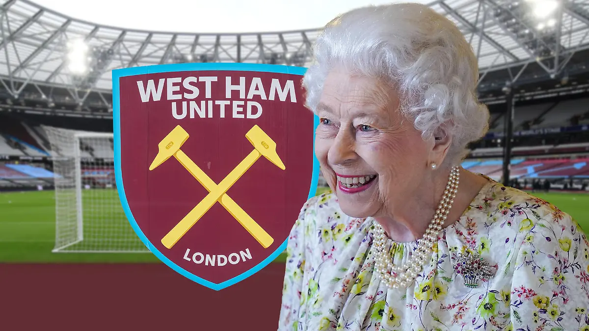 Die Queen soll West Ham die Daumen drücken.
