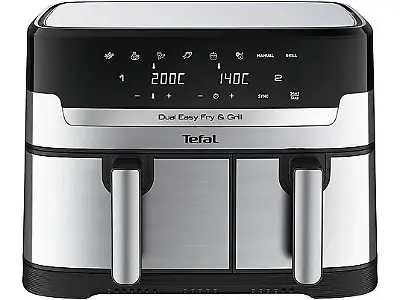 Tefal Dual Easy Fry & Grill Heißluftfritteuse 