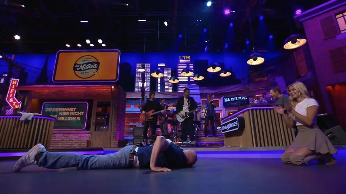 Applaus für Raab! Diesen Sieg haben ihm wohl nicht viele zugetraut.