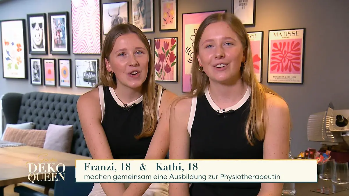 Katharina und Franzi lieben Einrichtung Am Mittwoch