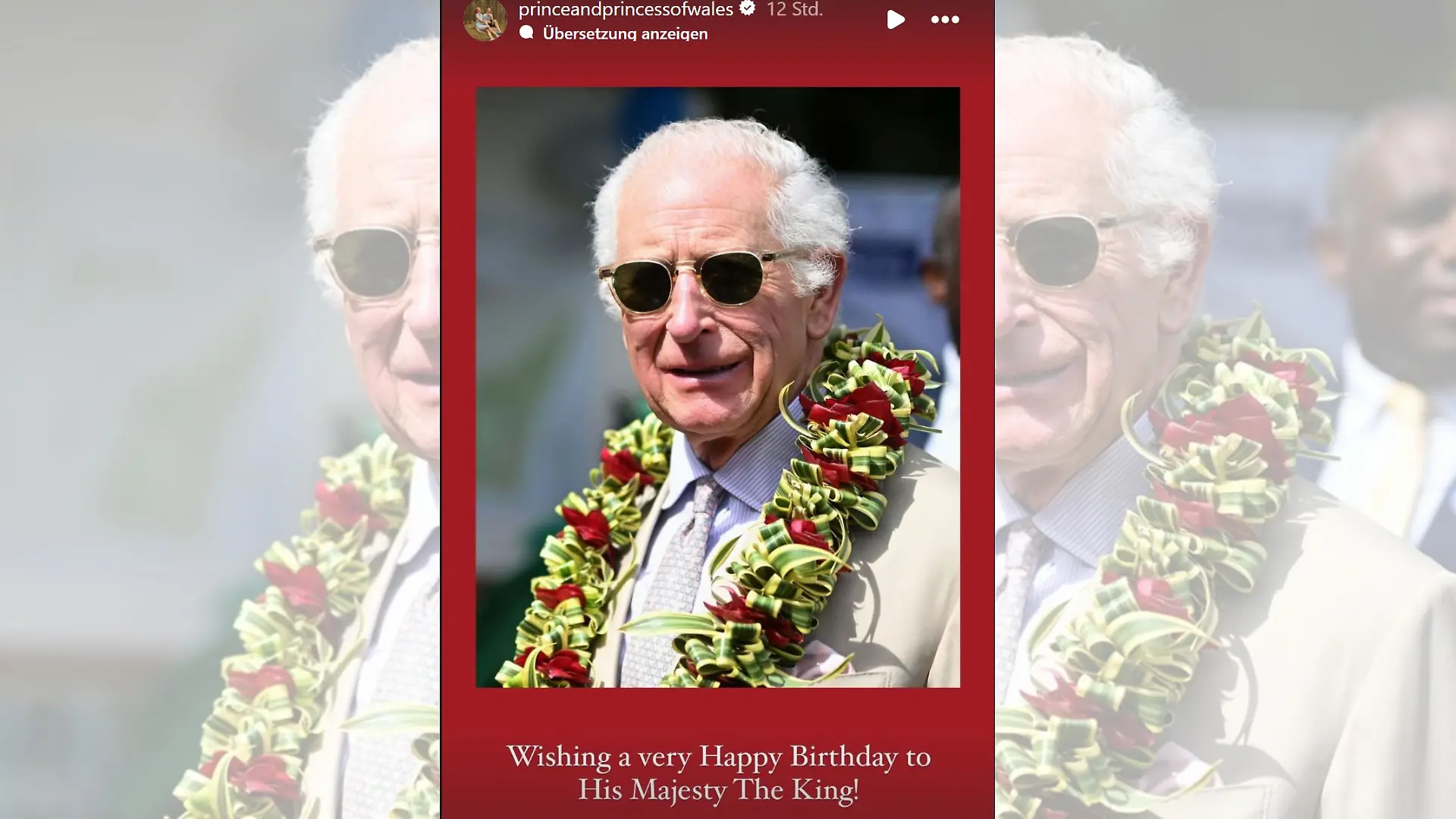 Kate und William wählen für König Charles’ Geburtstag ein Foto aus Down Under