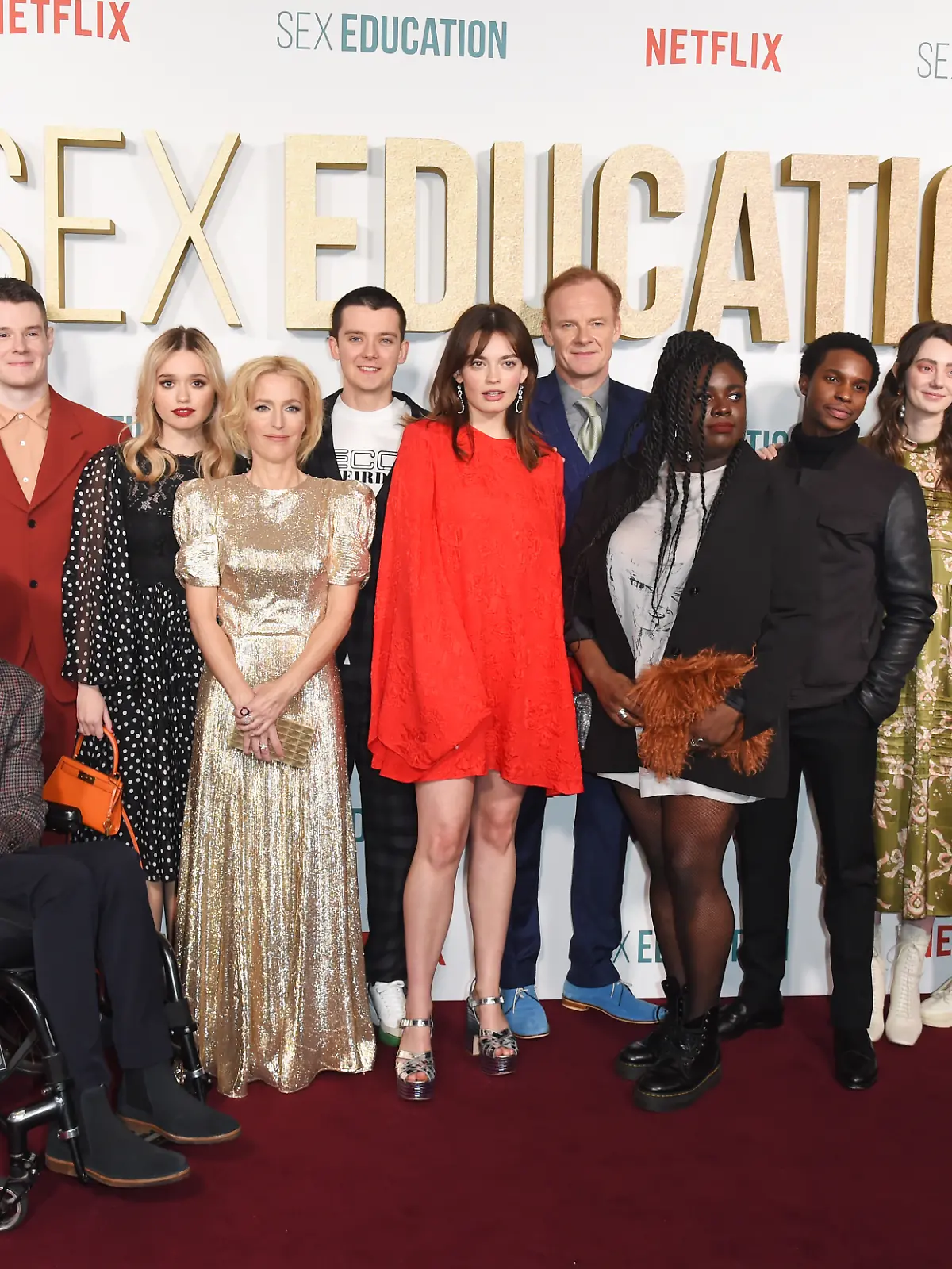 Welt-Premiere von „Sex Education” Staffel zwei in London 